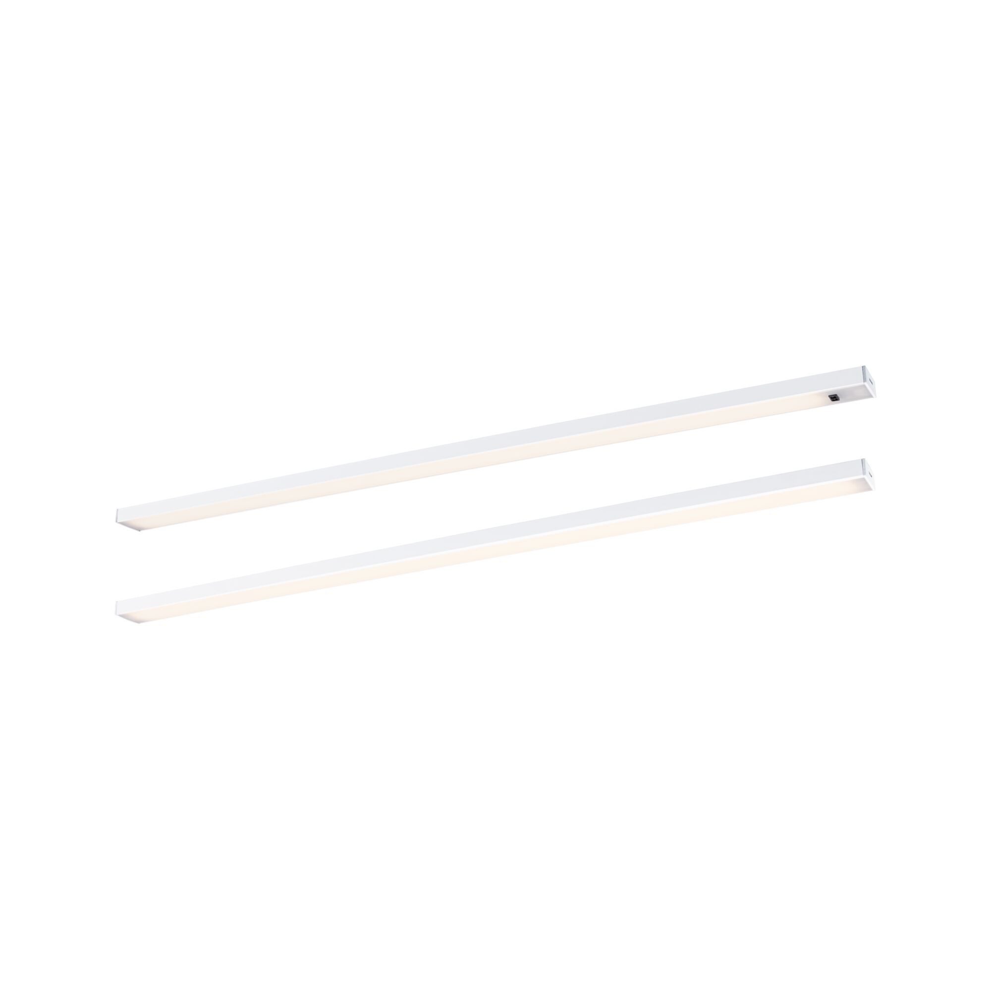 Paulmann LED Unterbauleuchte 98618, im Lieferumfang enthalten, Aluminium