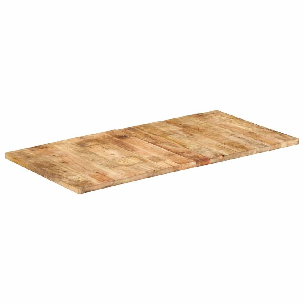 vidaXL Tischplatte Tischplatte Massivholz 25-27 mm 120x60 cm (1 St)