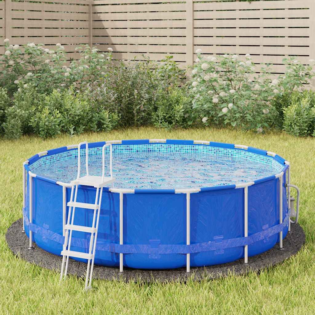 furnicato Poolinnenhülle Pool-Unterlage Rund 306 cm Hellgrau, (1-St)