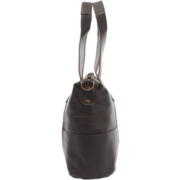 LECONI Schultertasche Shopper Henkeltasche Leder LE0034