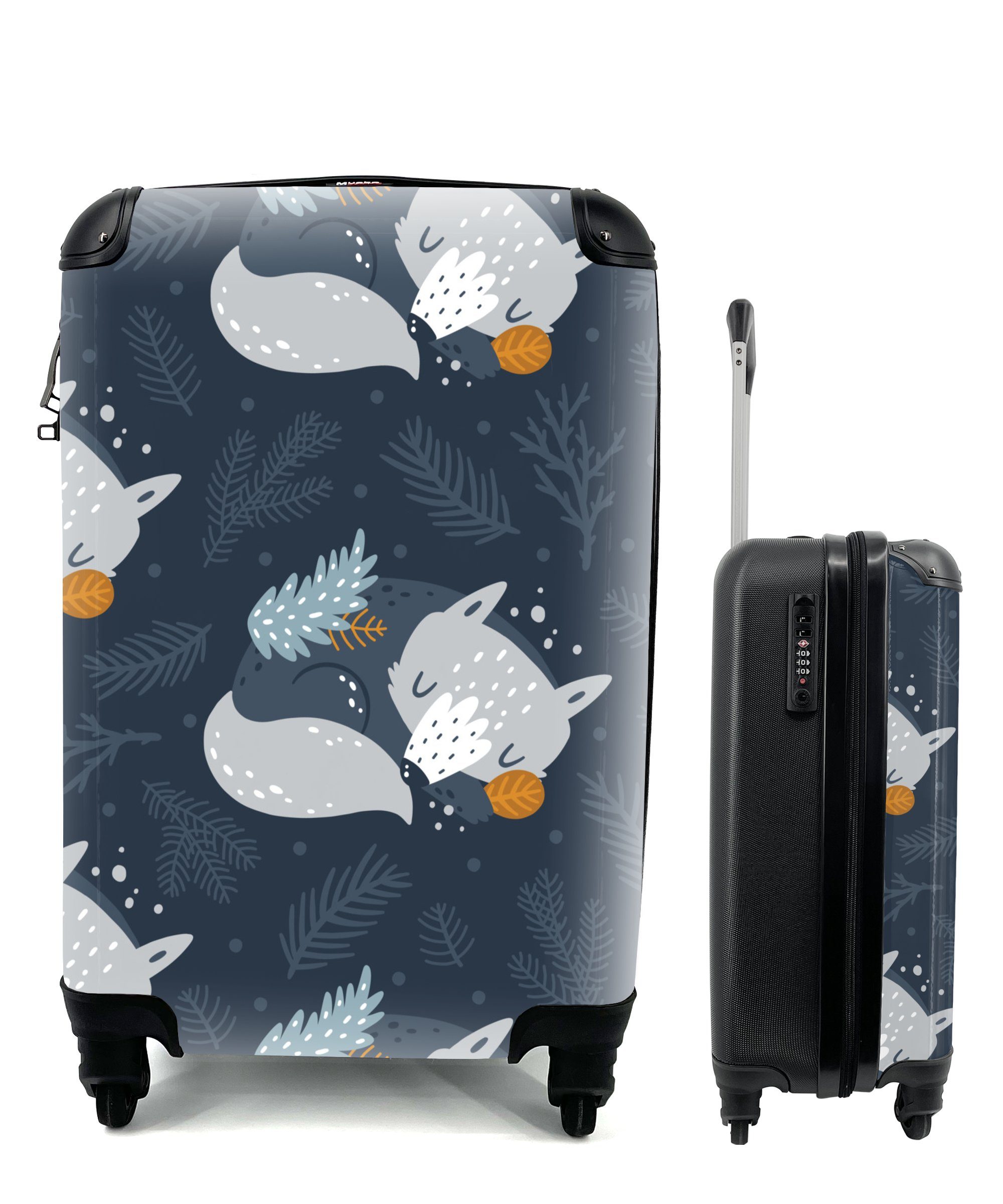Handgepäckkoffer Fuchs - Design - Kinder - Jungen - Mädchen - Baby