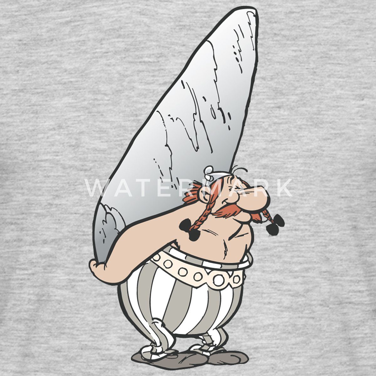 Spreadshirt T-Shirt Asterix & Obelix - Obelix Hinkelstein Männer T-Shirt (1-tlg)