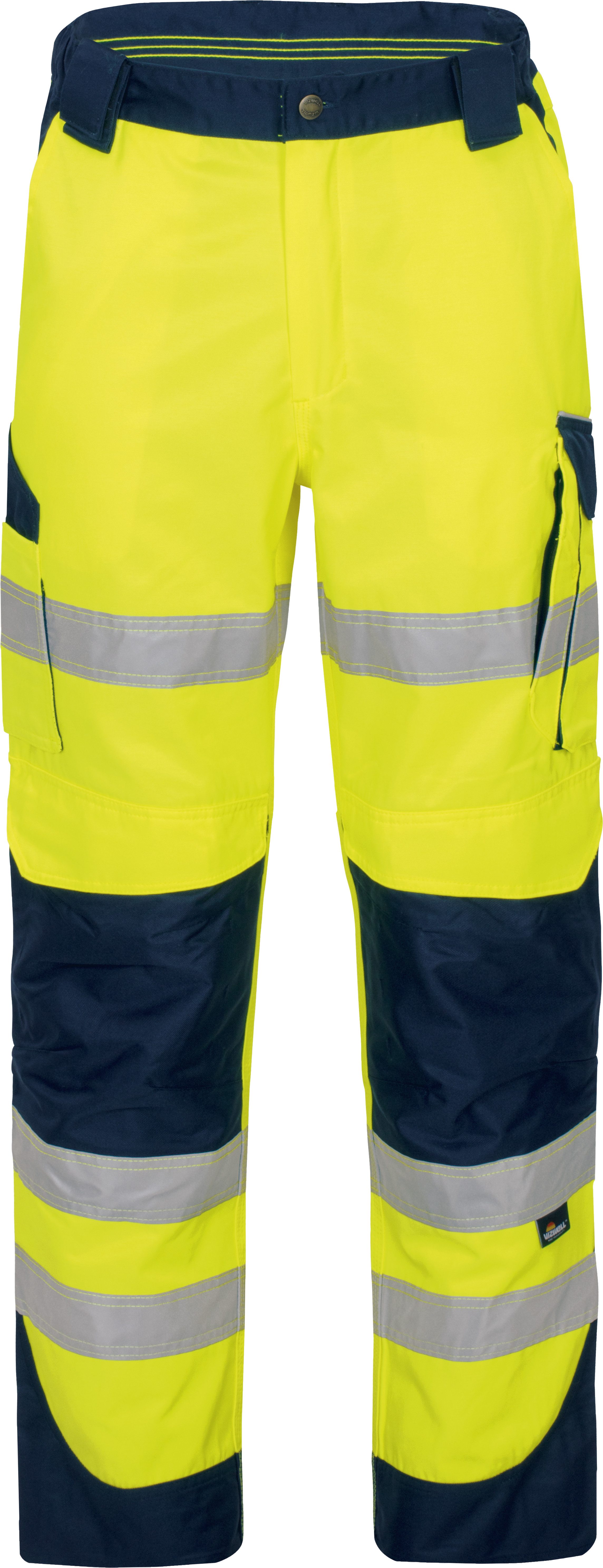 Arbeitshose reflektierende Herren Warnschutz Arbeitsbundhose