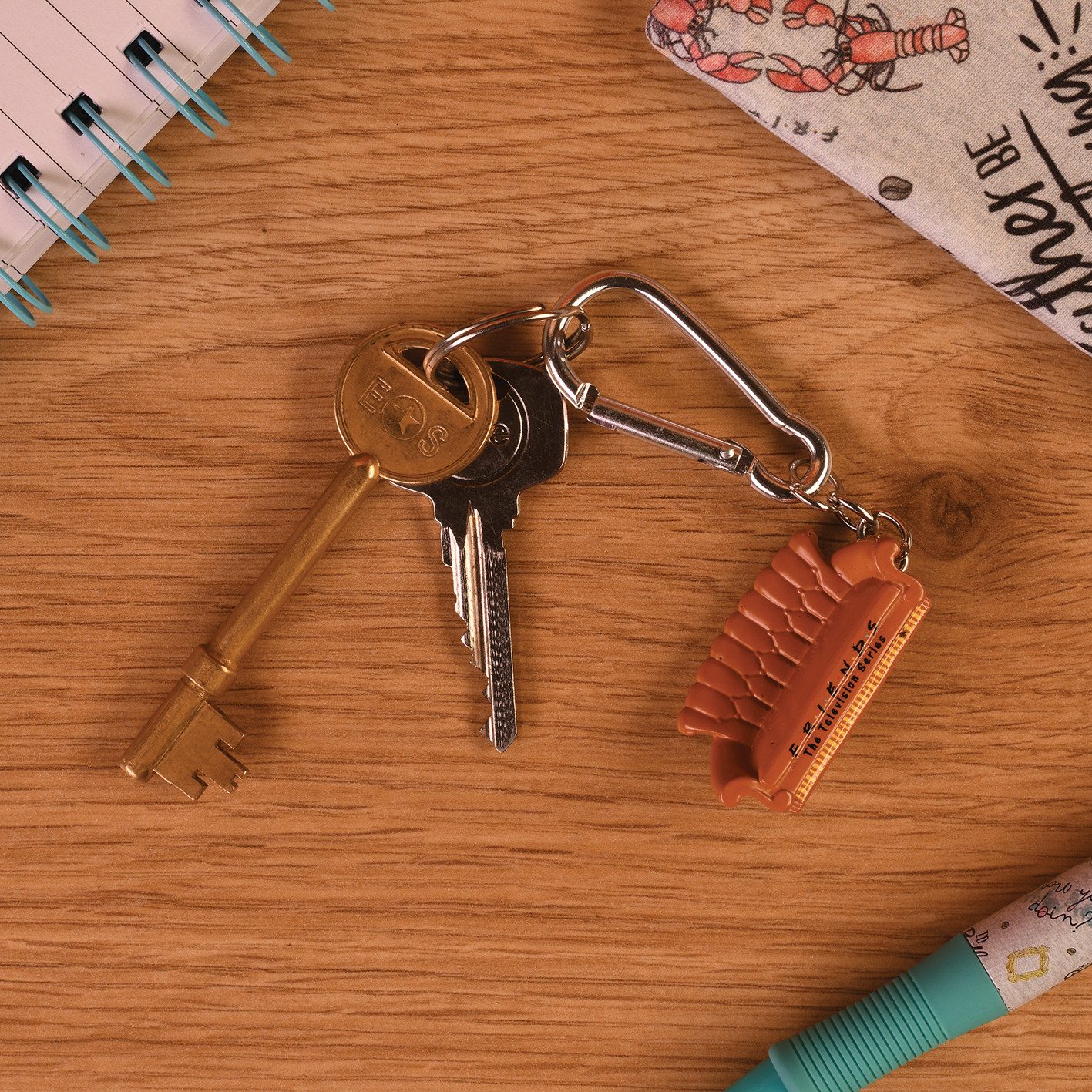Schlüsselanhänger 3D Keyring - Merchandise - Friends - Sofa