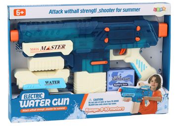 LEAN Toys Wasserpistole Gewehr Wasserpistole Spielzeug Waffe Wassertank Set Pistole Akku