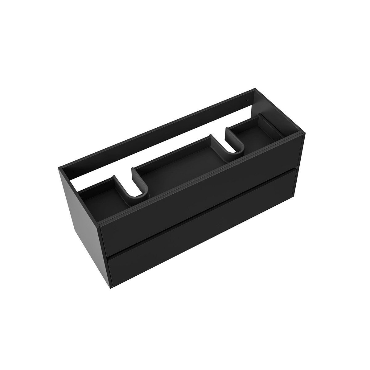 Belvit Waschbeckenschrank Drava, in verschiedenen Größen und Farben mit 2 S günstig online kaufen