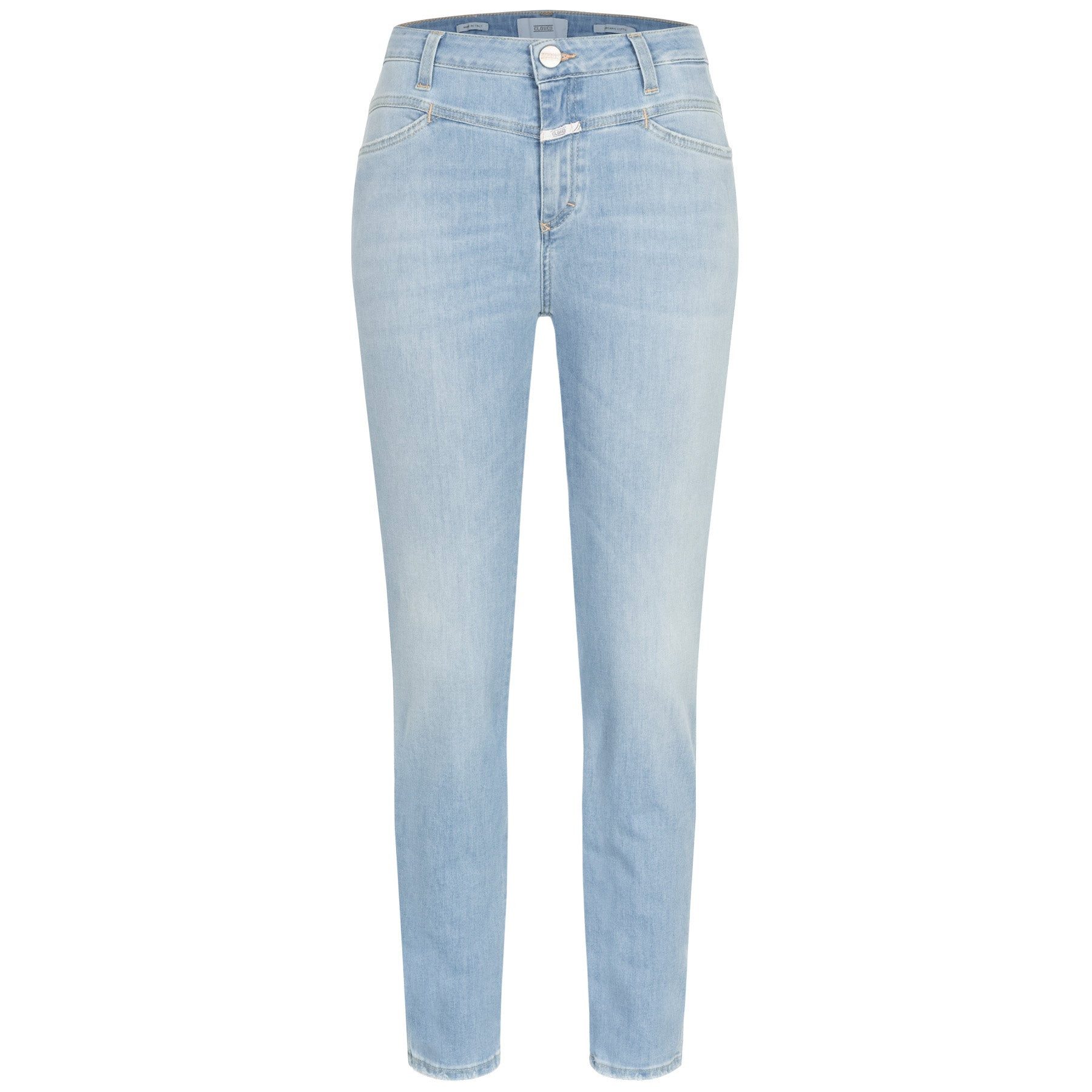 CLOSED Skinny-fit-Jeans CLOSED Jeans SKINNY PUSHER High Waist - Light Blue