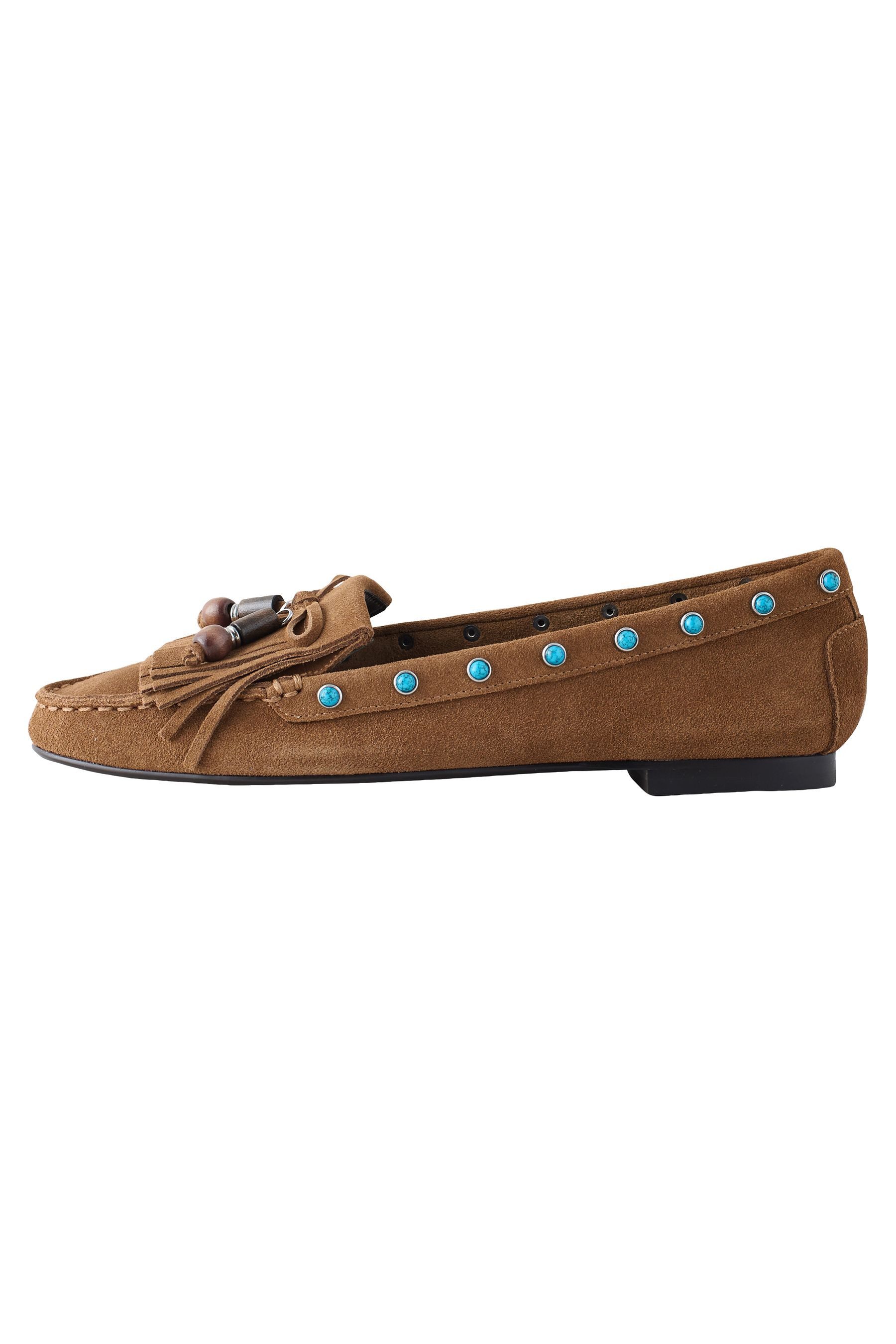 Next Forever Comfort® Leder-Loafer mit Fransen Loafer (1-tlg) günstig online kaufen