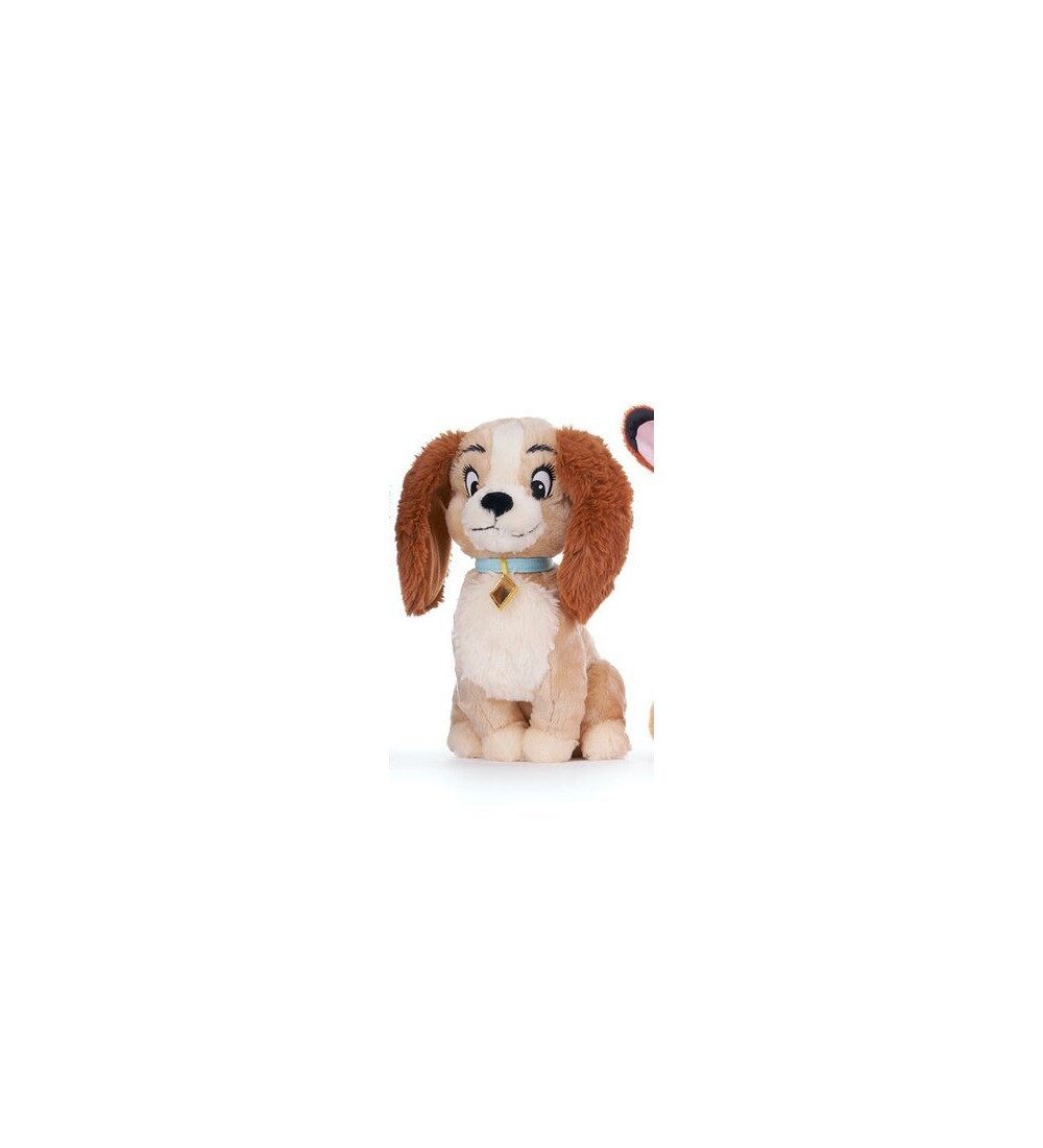 Teddys Rothenburg Kuscheltier Kuscheltier Hund Susi Disney sitzend beige/braun 30 cm Plüschhund