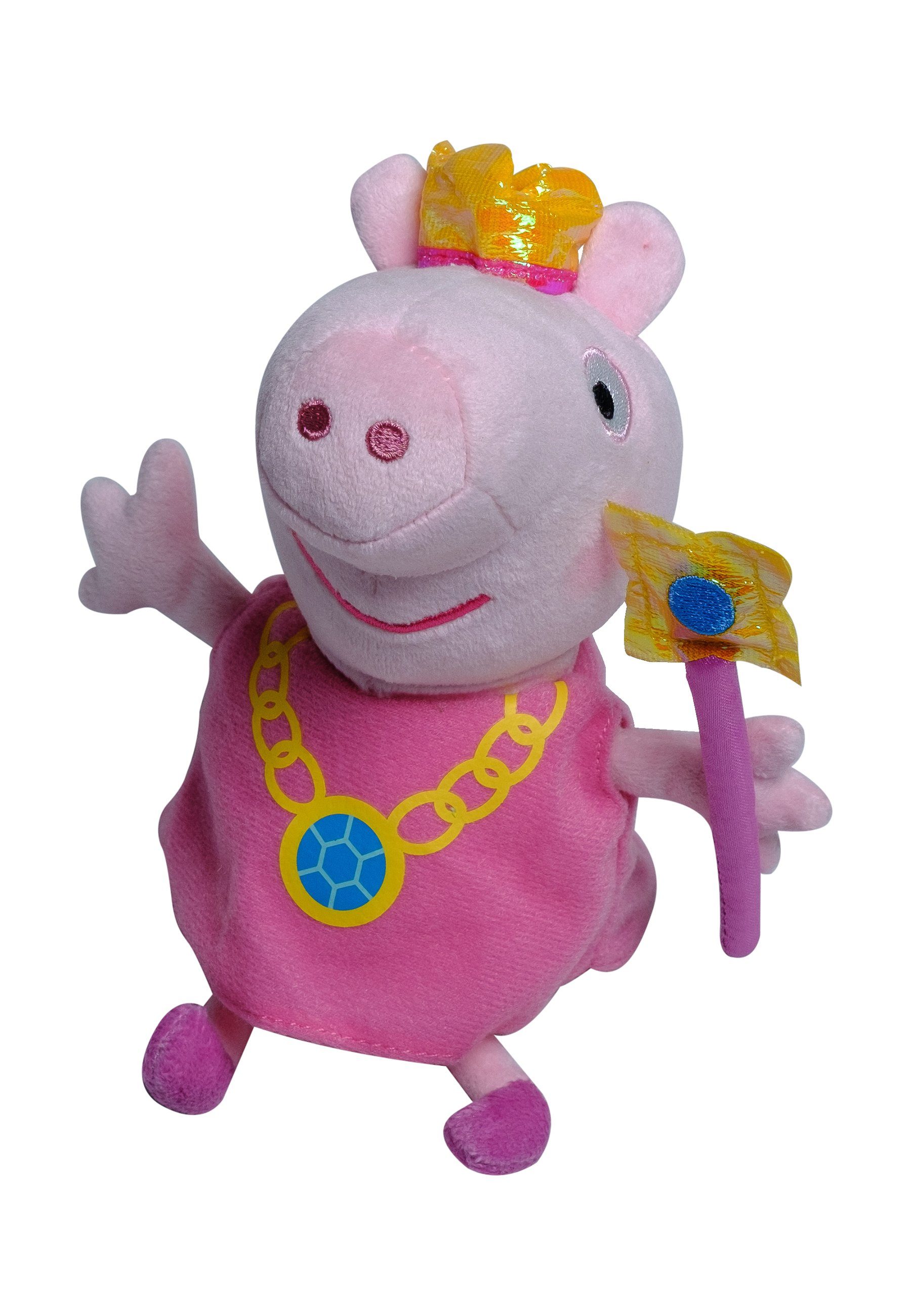 Peppa Pig Kuscheltier Peppa Wutz Prinzessin Kinder Kuscheltier 25cm