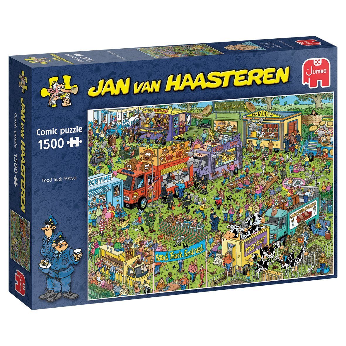 Jan van Haasteren Puzzle Jan van Haasteren - Food Truck Festival - 1500 Tei günstig online kaufen