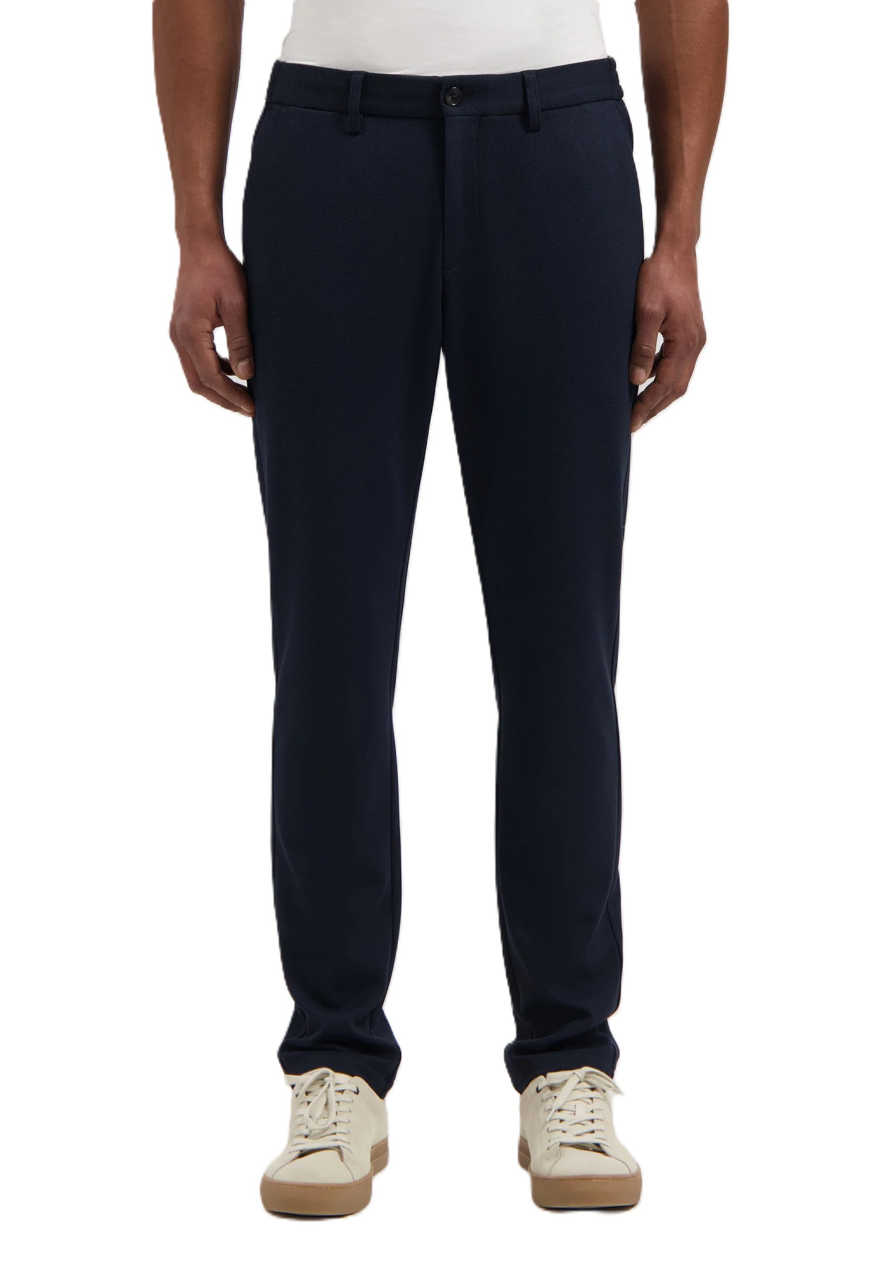 Dstrezzed Chinohose Lancaster Pique Chino - Stoffhose - Businesshose -Tapered Fit