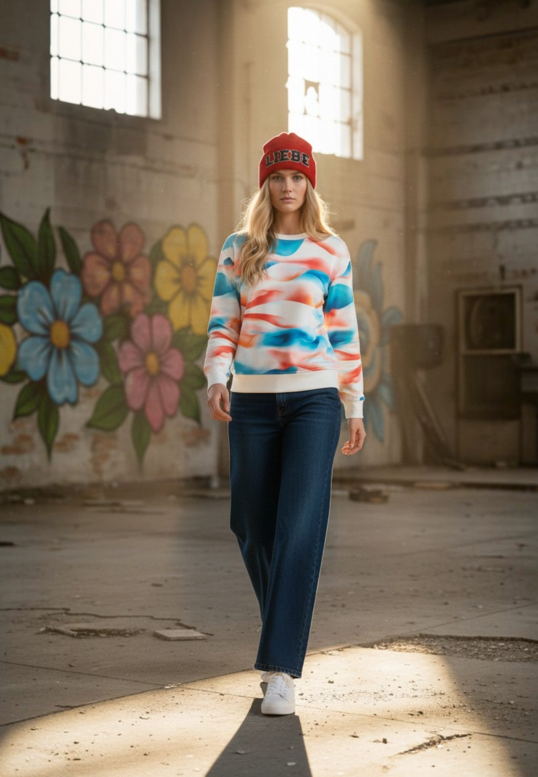 salzhaut Longpullover TANG Damen Relaxed-Fit salzhaut – nordisch frisch, lässig und frech für jeden Tag! – Bild 4 von 5