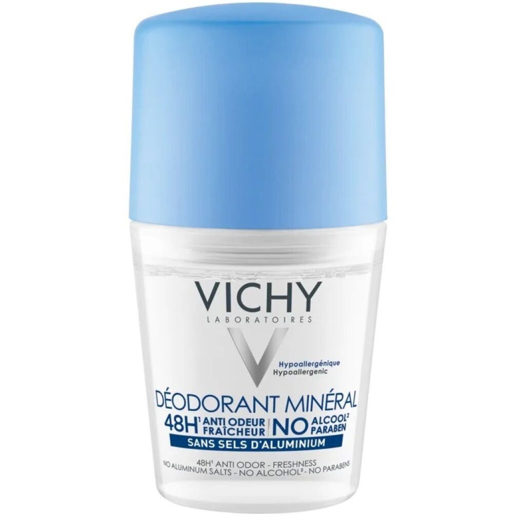 Vichy Deo-Roller 48H Mineral Deodorant Roll-On