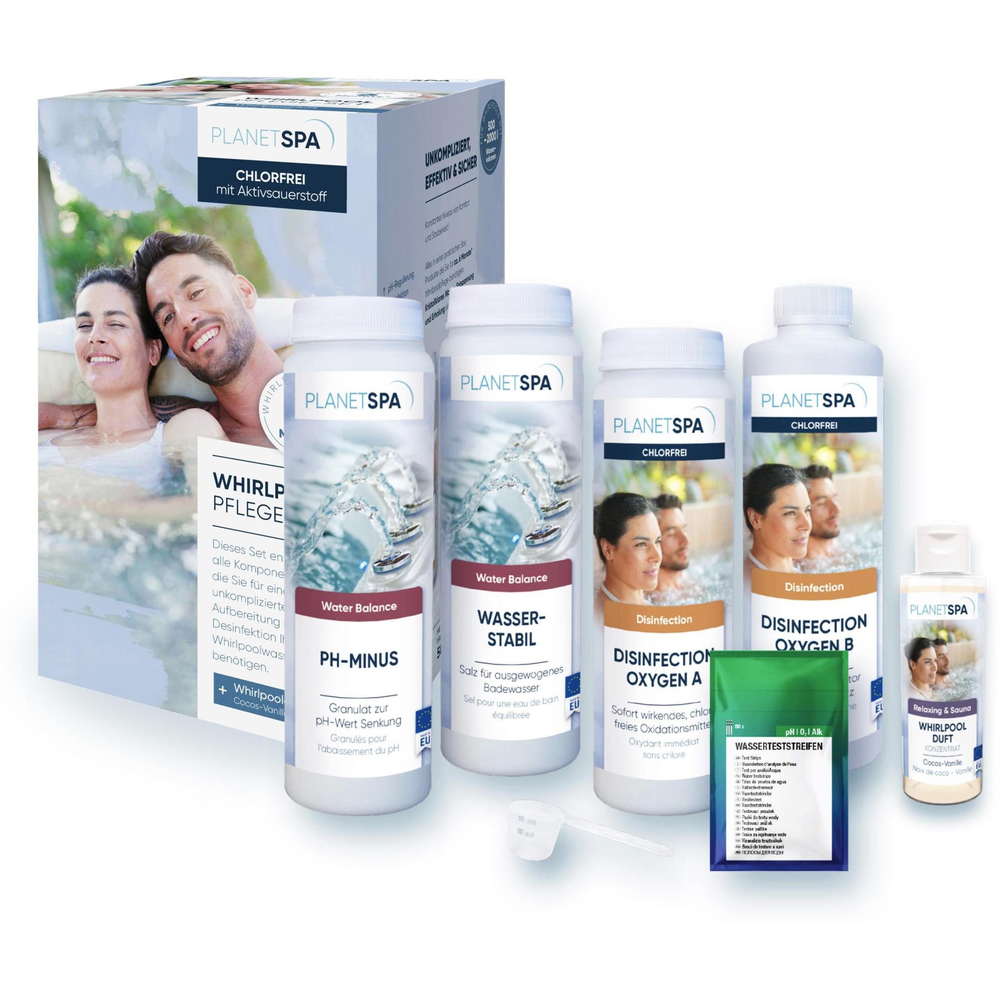 Planet Spa Poolpflege Planet Spa Whirlpoolpflege-Set Aktiv Sauerstoff