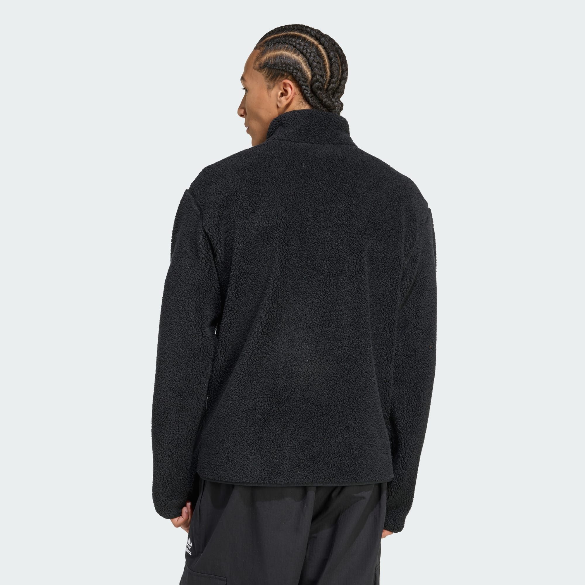 adidas Originals Fleecejacke TREFOIL ESSENTIALS TEDDY günstig online kaufen