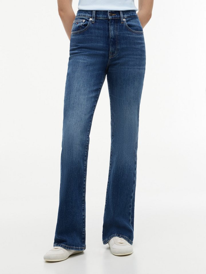 Tommy Jeans Bootcut-Jeans SYLVIA HGH FLR CJ1 Baumwolle mit Stretch, high waist, Flared Fit