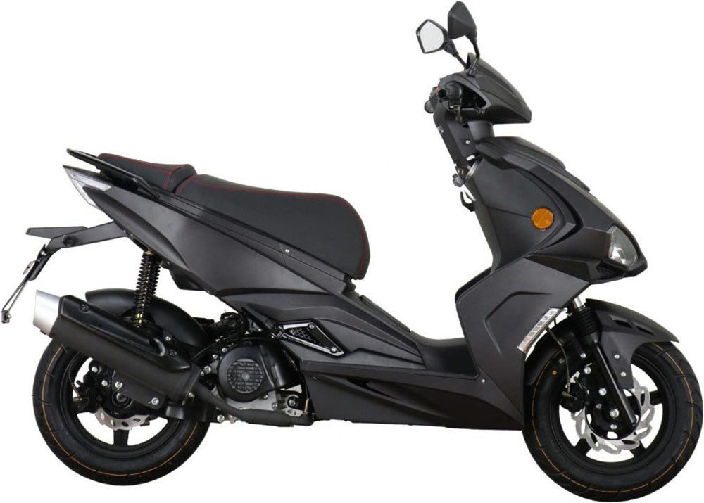 GT UNION Motorroller Striker 125, 124,6 ccm, 85 km/h, Euro 5+, Luftgekühlter Motor