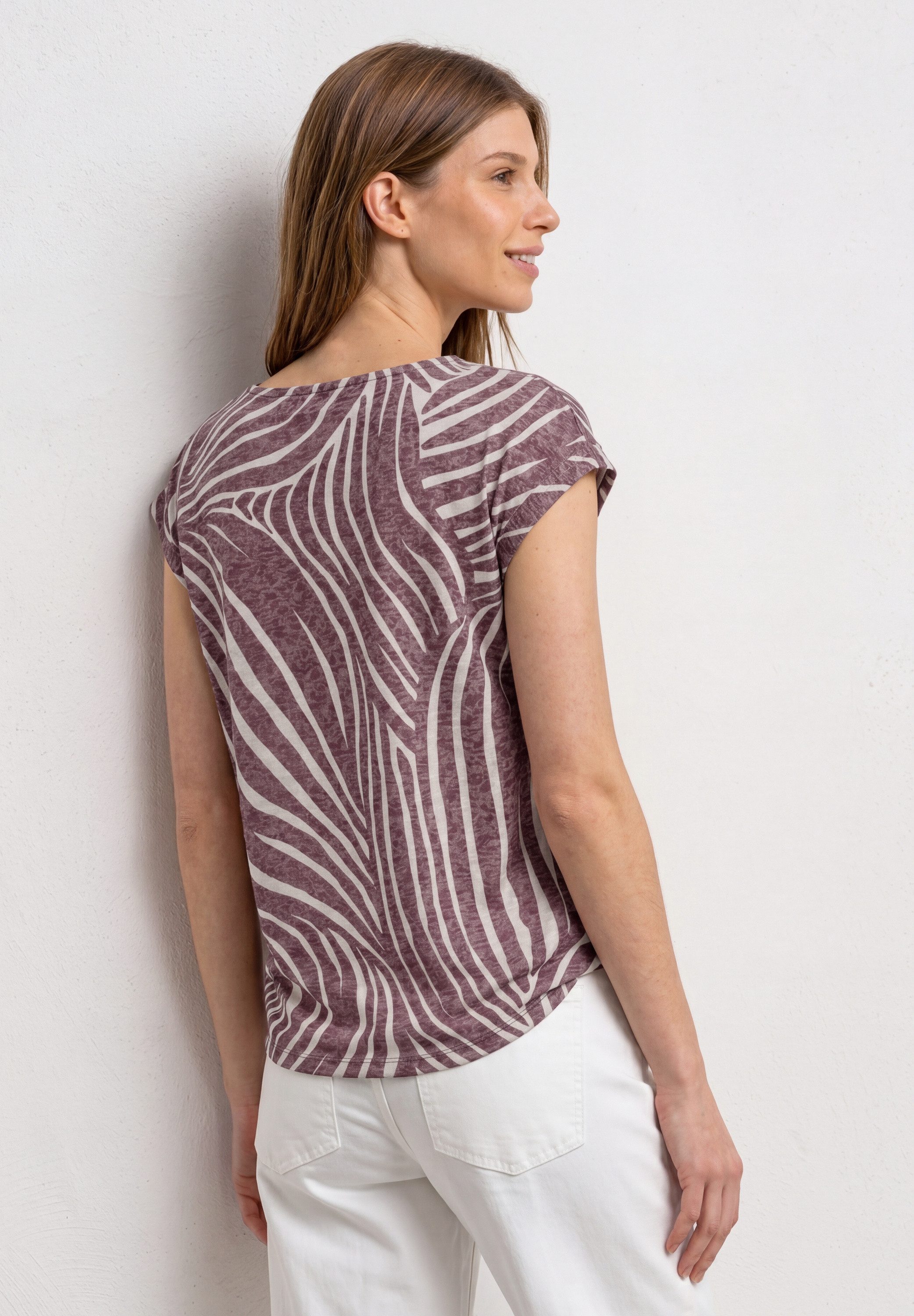 STREET ONE T-Shirt Rundhalsausschnitt – Bild 2 von 5