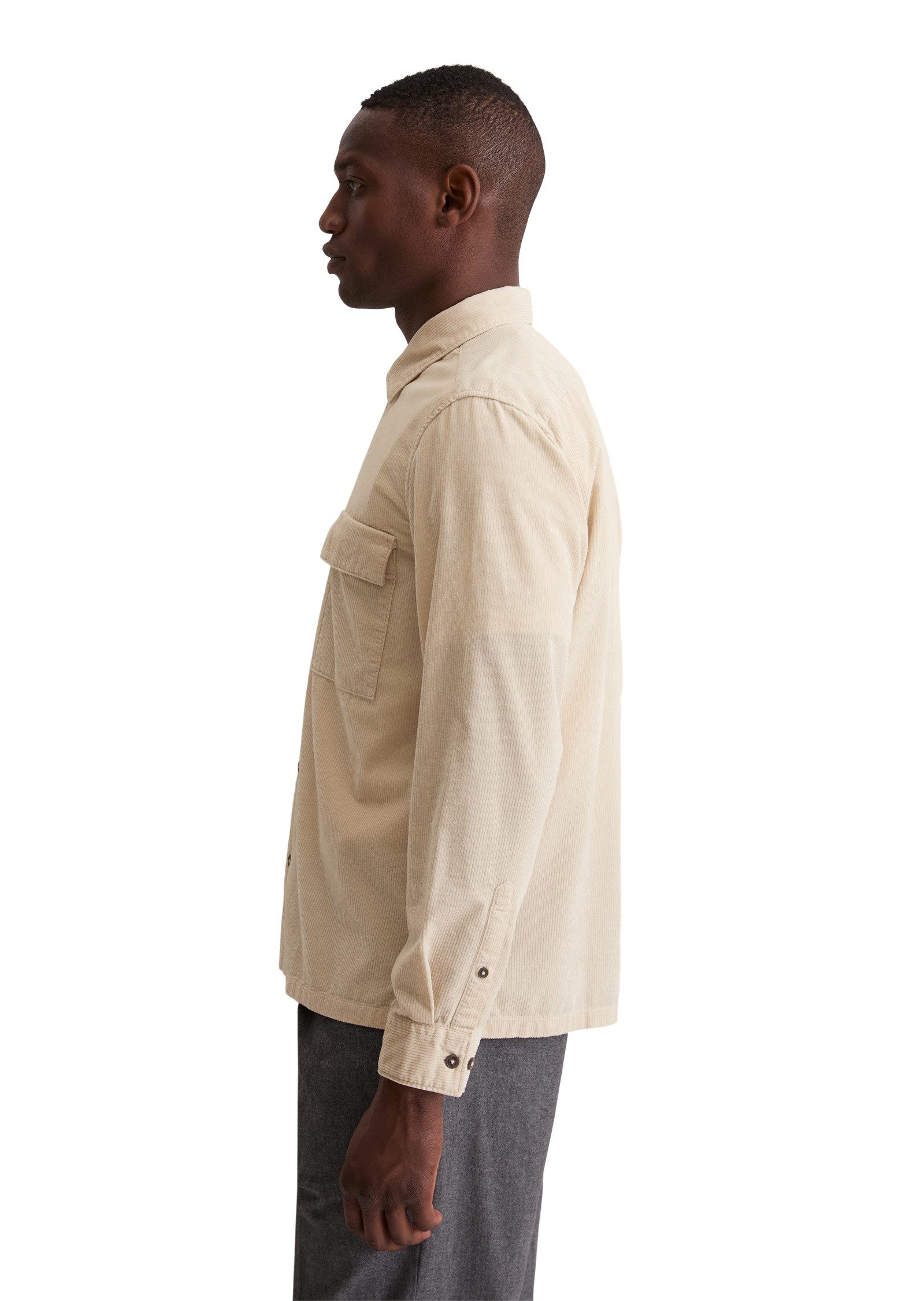 Marc O'Polo Langarmhemd aus reiner Bio-Baumwolle günstig online kaufen