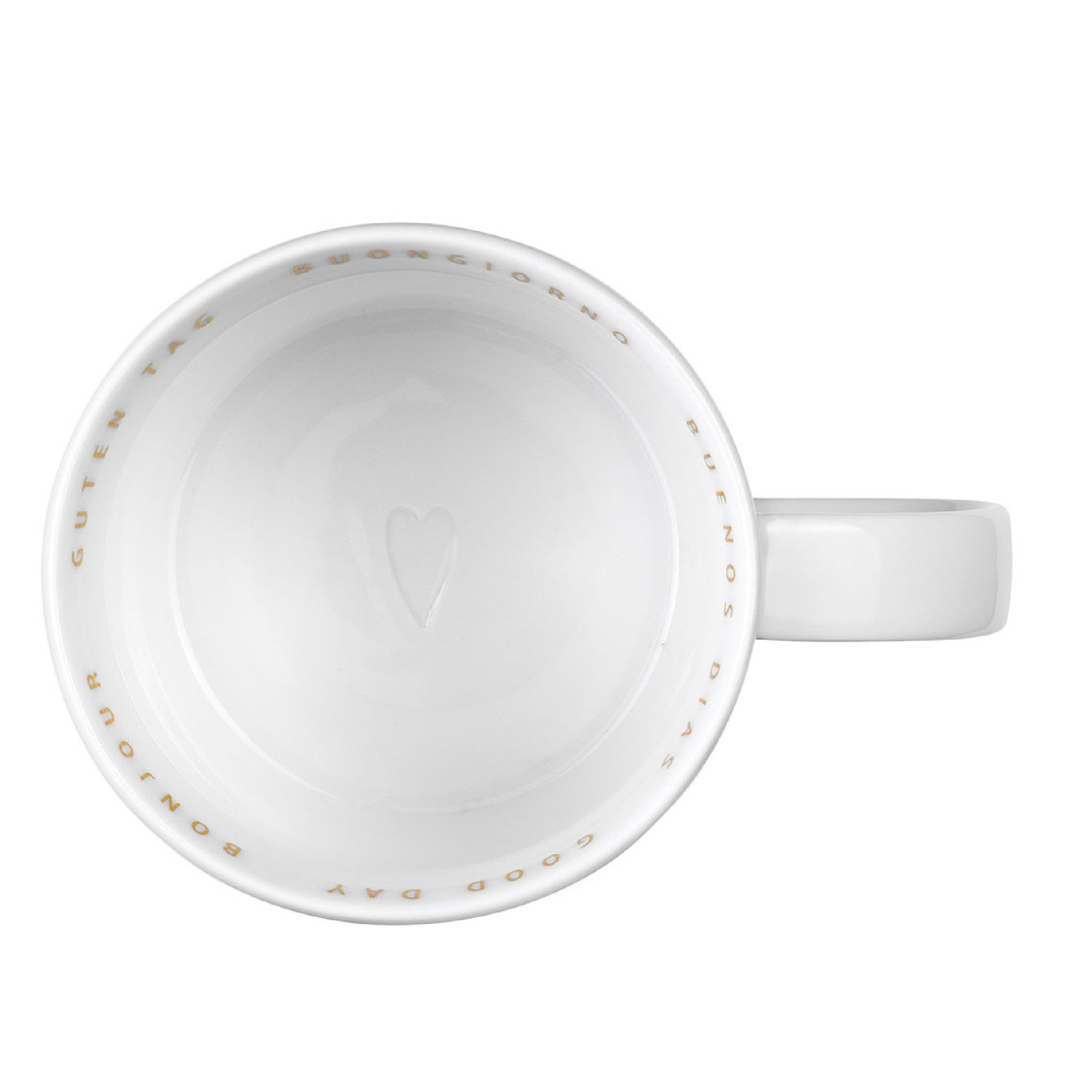 Räder Tasse räder Tasse Porzellan 250 ml weiß, Porzellan