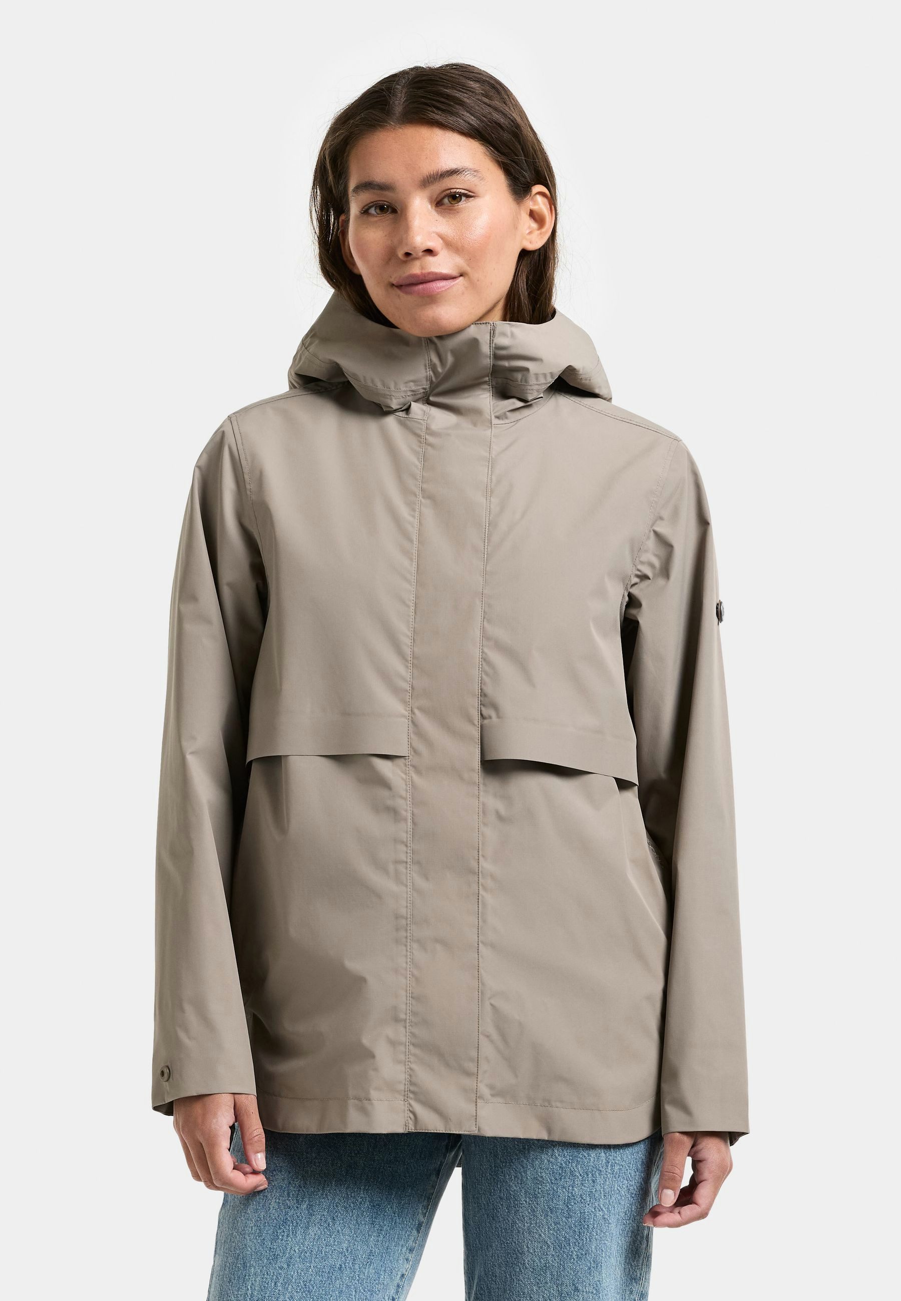 Didriksons Allwetterjacke Damen Übergangsjacke Regenjacke Wasserdicht ELSA mit Kapuze mit Taschen