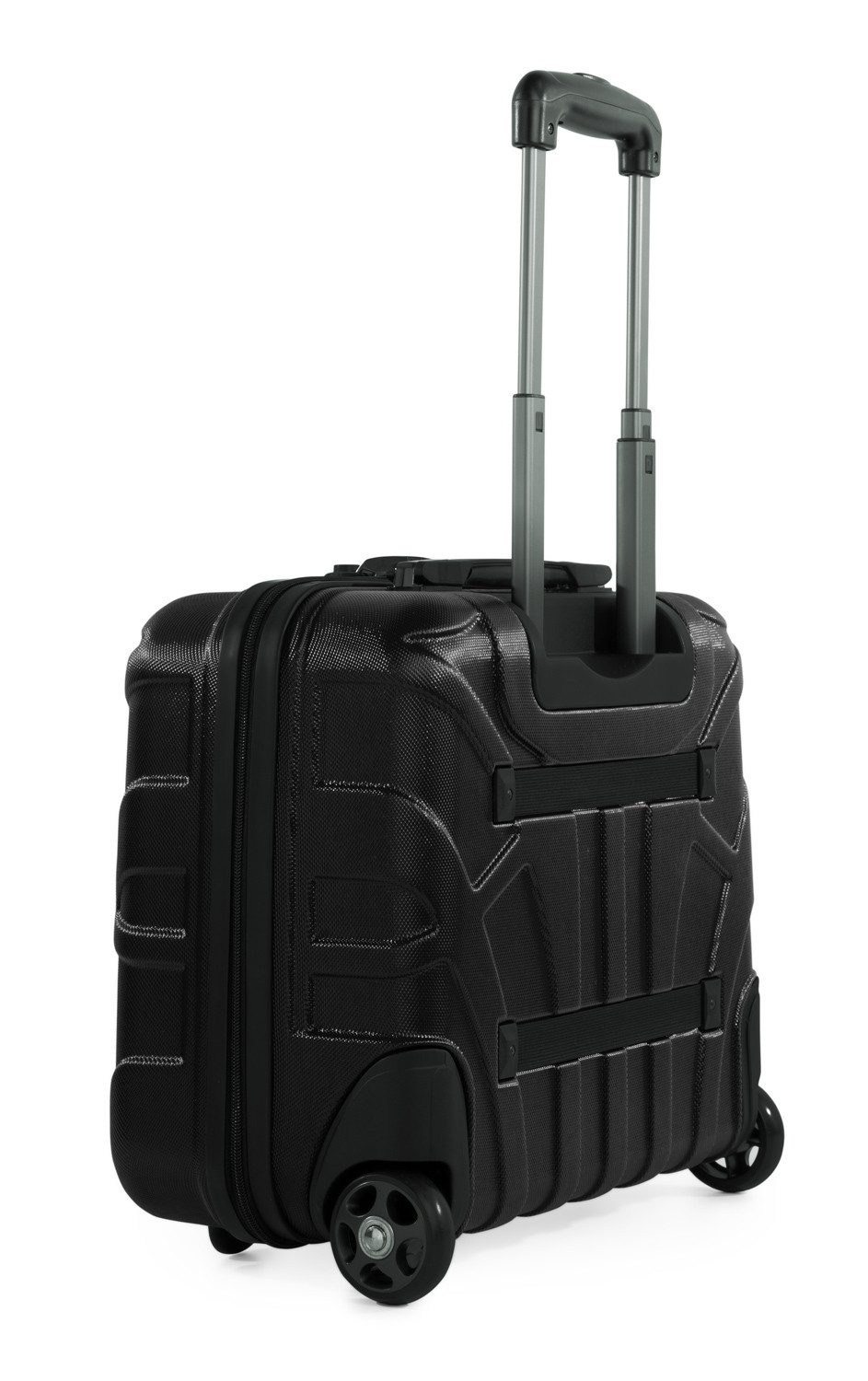 Suitline Handgepäckkoffer S1, 2 Rollen, Pilotentrolley Bordcase Hartschale TSA 38 cm