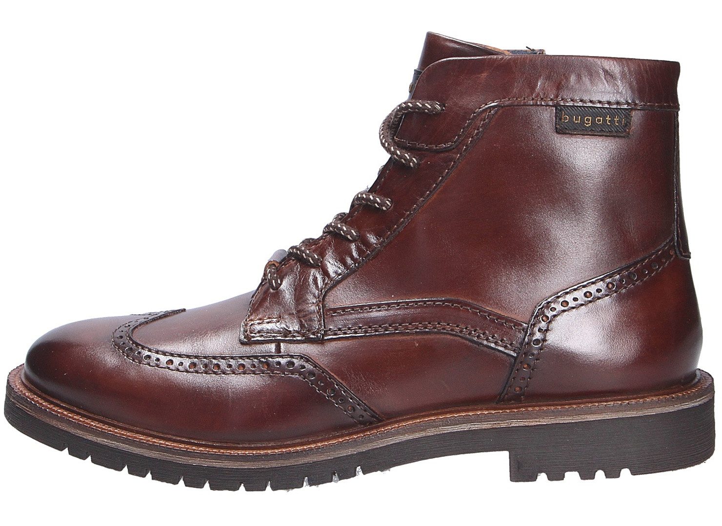 bugatti bugatti Herren Stiefel braun Größe Schnürstiefel