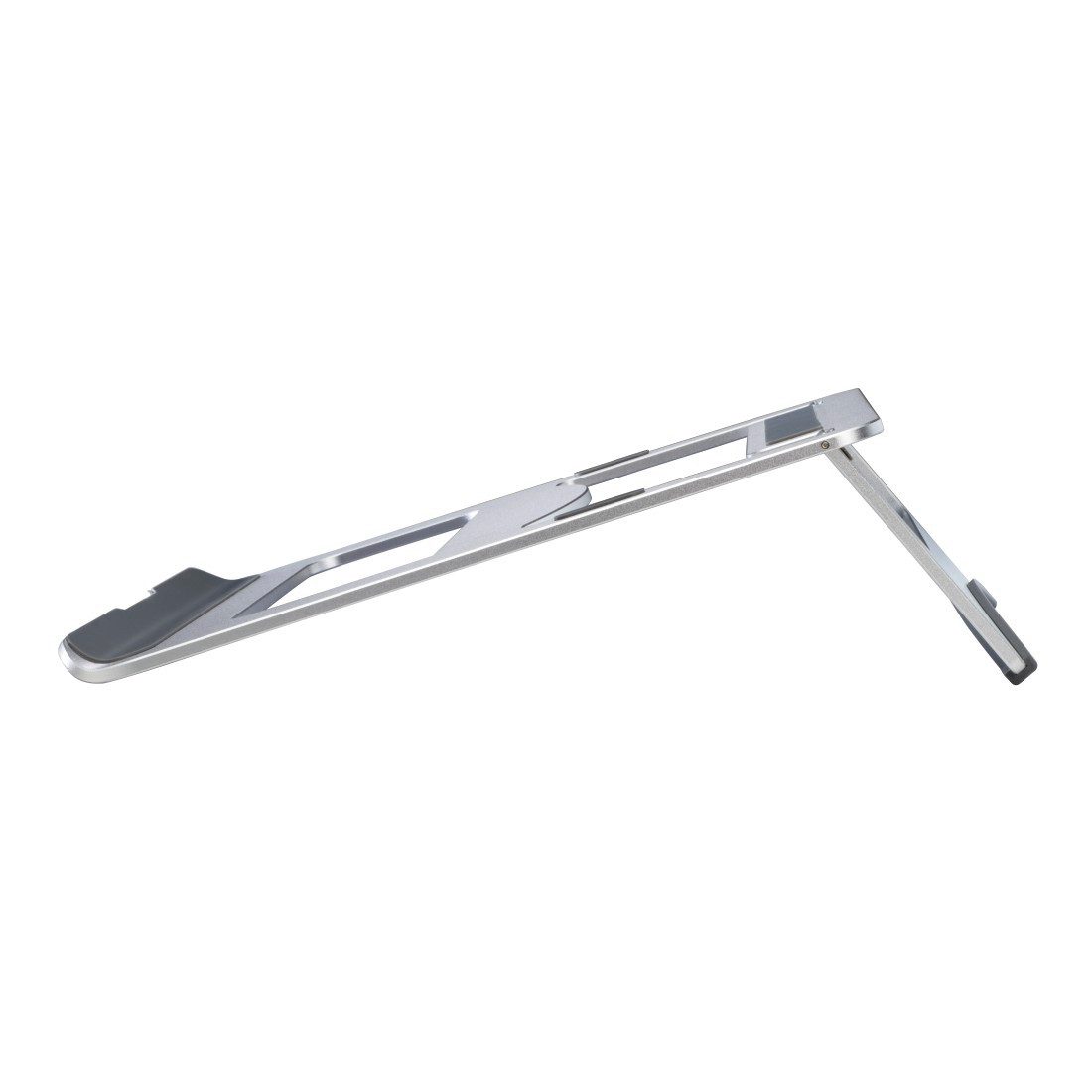 Hama Laptop-Ständer Laptop-Stand "Aluminium", faltbar, bis 40 cm (15,6), Silber, (bis 15,6 Zoll, Notebook Ständer)