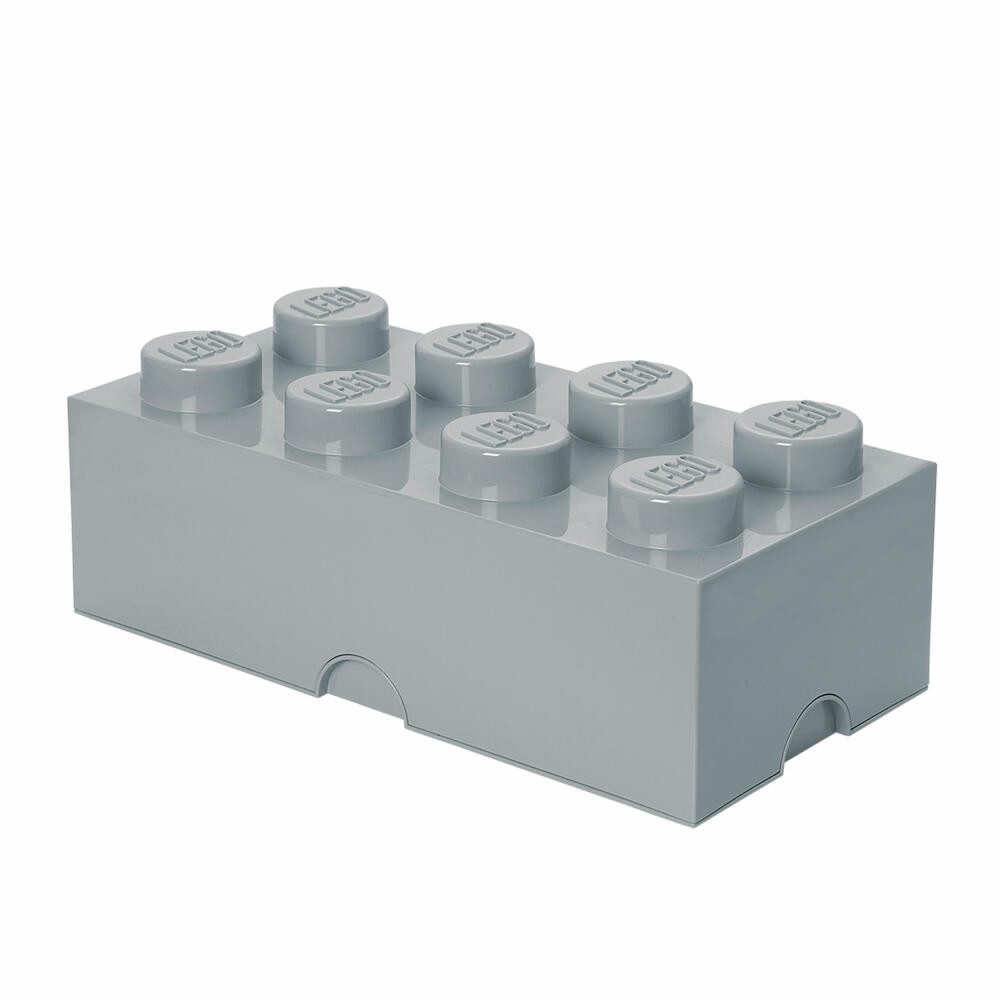 NHG Aufbewahrungsbox LEGO Storage Brick 8 - Grey