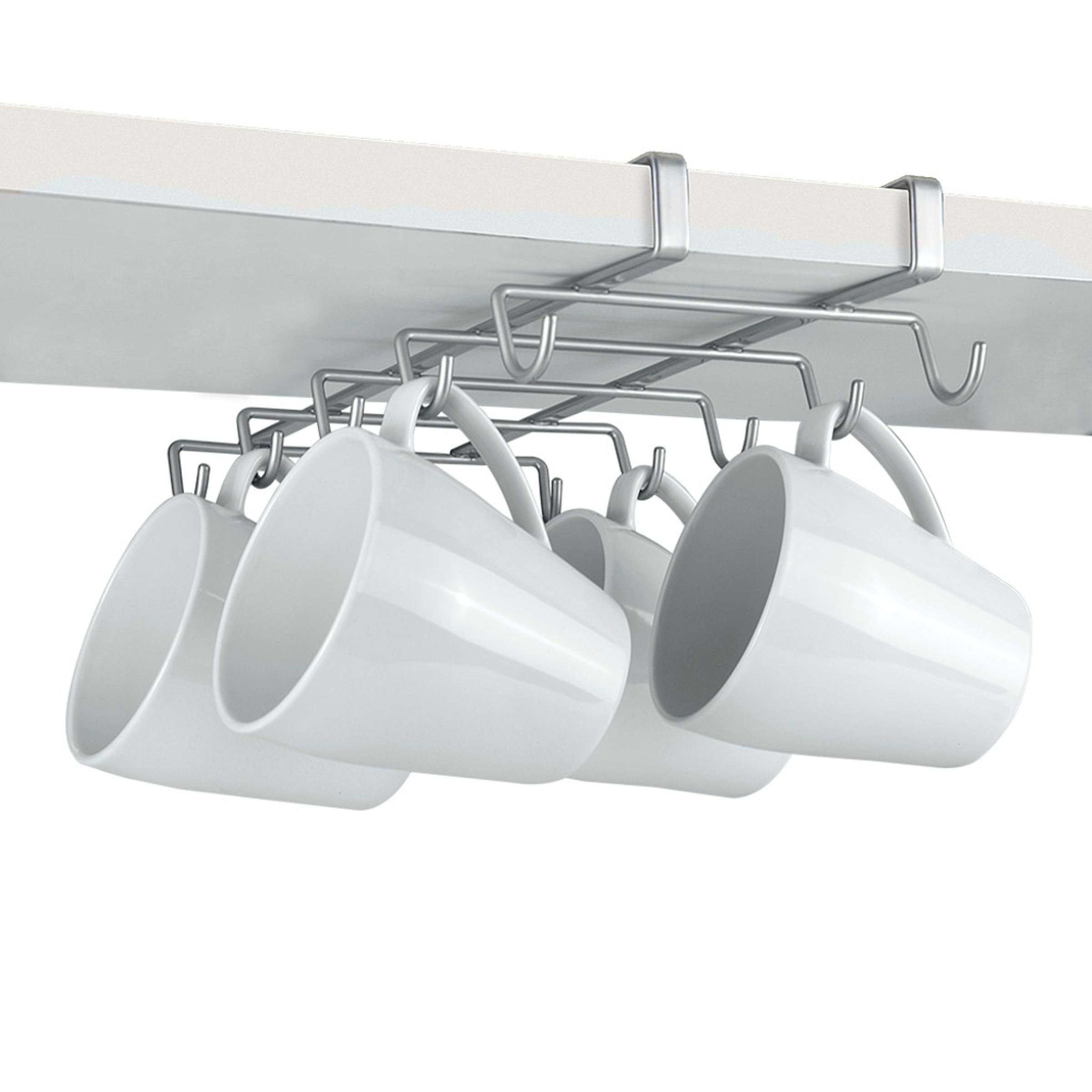 Metaltex Gläserhalter Becherhalter Unterbau Tassenhalter Schrankeinsatz günstig online kaufen