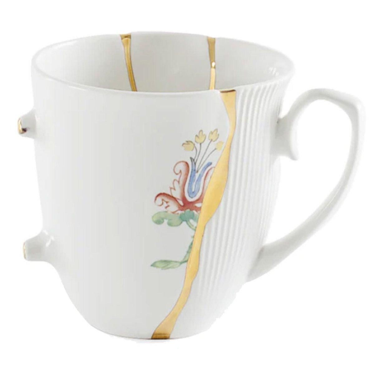 Seletti Tasse Henkelbecher Kintsugi 2 Porzellan