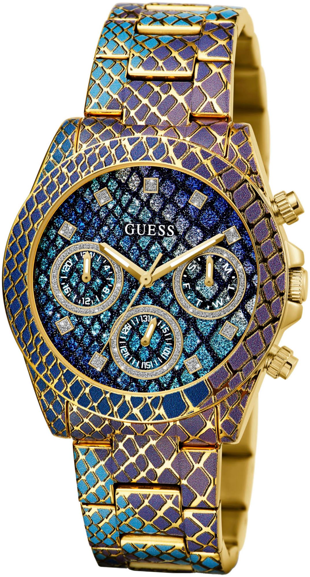 Guess Multifunktionsuhr SERPENTINA GW0752L1, Quarzuhr, Armbanduhr, Damenuhr günstig online kaufen
