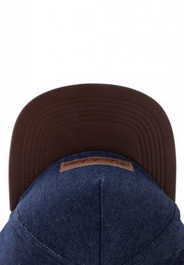 Blackskies Snapback Cap Aion Snapback Cap - Blau-Leder