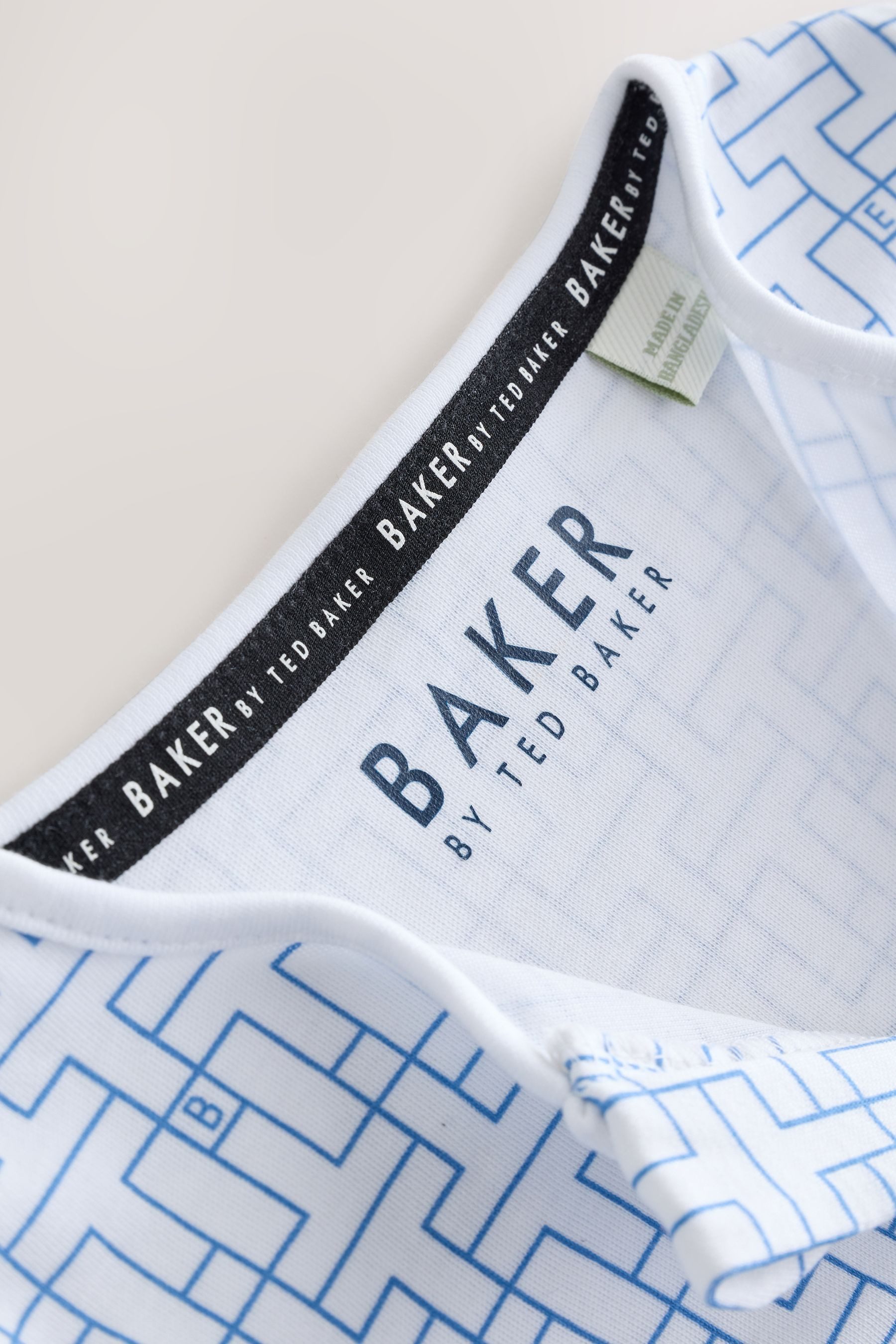Baker by Ted Baker Schlafoverall Baker by Ted Baker Schlafanzüge Baumwolle, 3 Stk. (3-tlg)