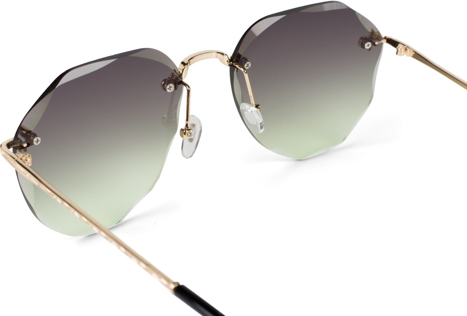 styleBREAKER Sonnenbrille Rahmenlose Piloten Sonnenbrille mit Diamant Schli günstig online kaufen