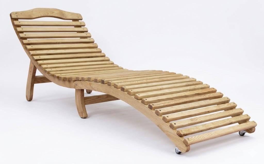 JVmoebel Gartenliege Liegestuhl Schwimmbecken beige geräumig weich bequem modern, Made in Europa