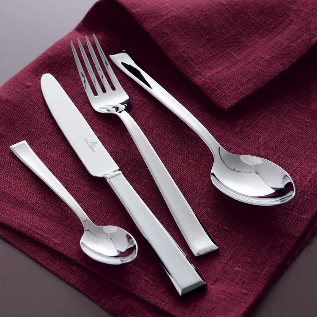 Villeroy & Boch Suppenlöffel Victor Tafellöffel 204 mm 6er Set (6 Stück)