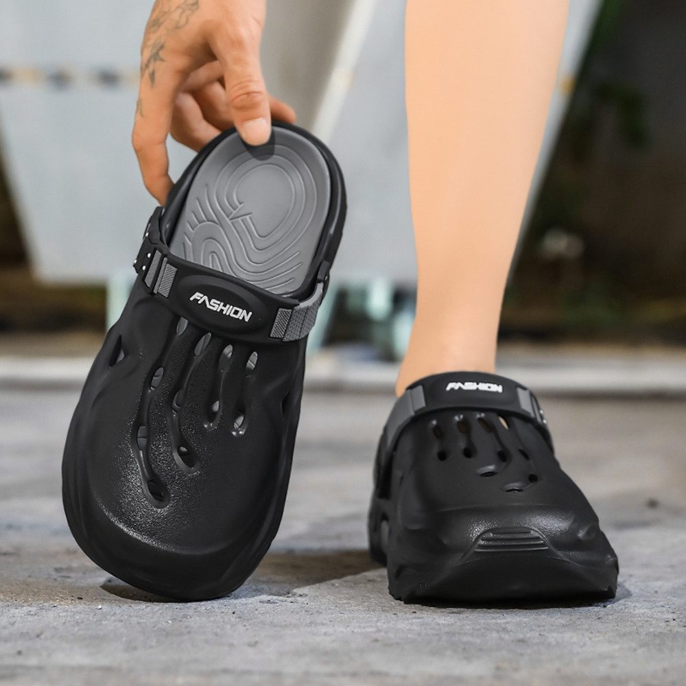 HUSK'SWARE Bequeme Gartenschuhe mit Schnalle Clog (Verstellbarer Fersenriemen mit Schnalle, Vielseitig einsetzbar) Stylisches und sportliches Design Stoßdämpfen – Bild 4 von 5
