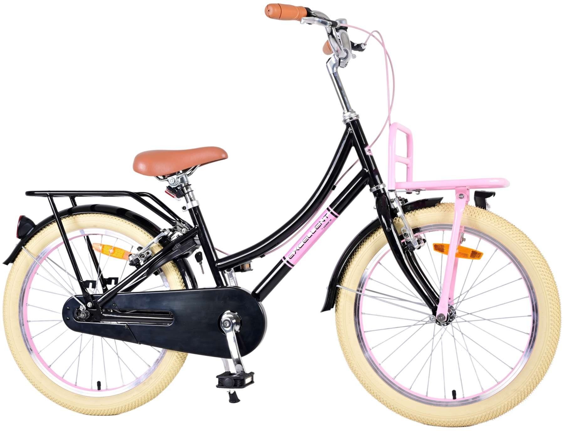 Fahrrad TPFSports Fahrrad Volare - Gang, Ständer Zoll 20 Kinder (Mädchen Laufrad Kinderfahrrad Excellent mit 2x Handbremse, 1 20 Sicherheitsgriffe), Zoll Mädchen Kinderrad mit Rutschfeste