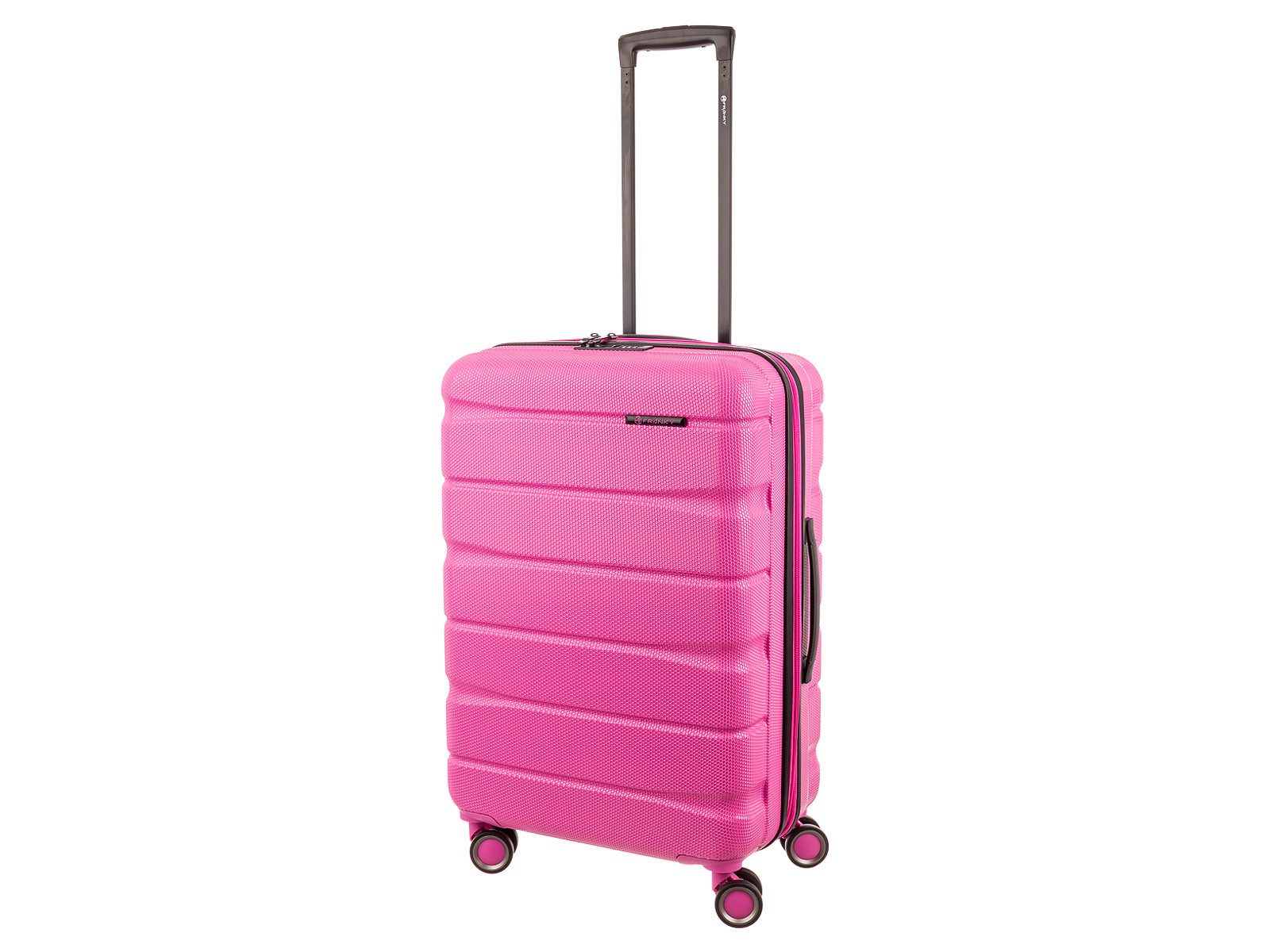 Franky Handgepäckkoffer ABS13 66er Trolley Hartschale, 4 Rollen, Dehnfalte