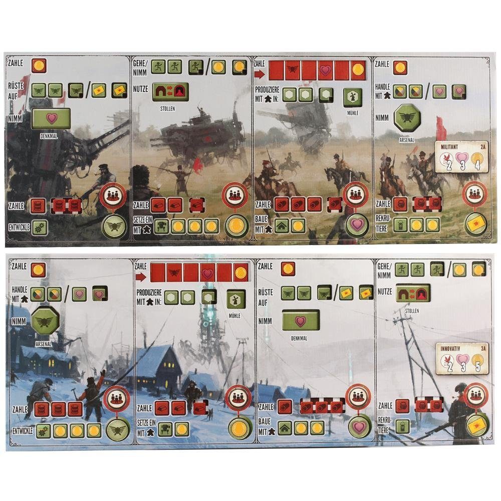 Feuerland Spiel Scythe - Invasoren aus der Ferne Erweiterung
