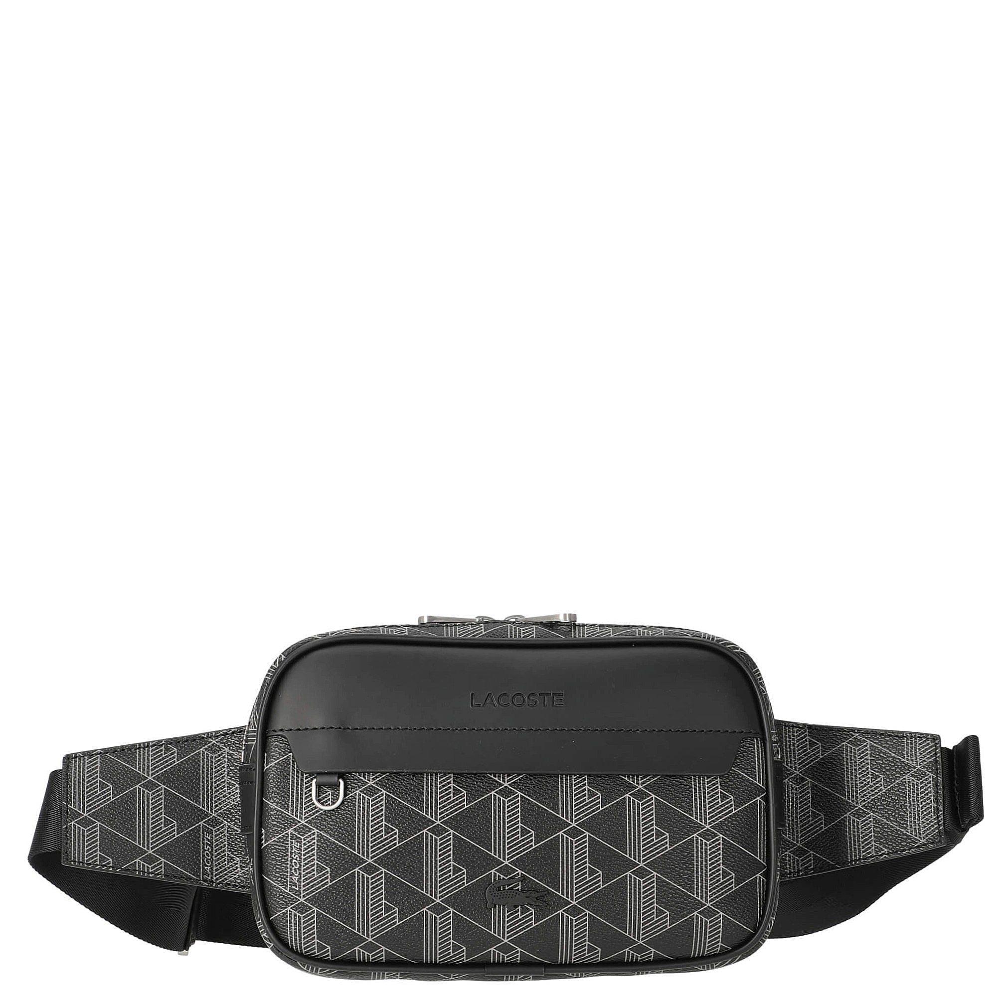Lacoste Bauchtasche The Blend - Gürteltasche 23 cm (monogram noir gris)