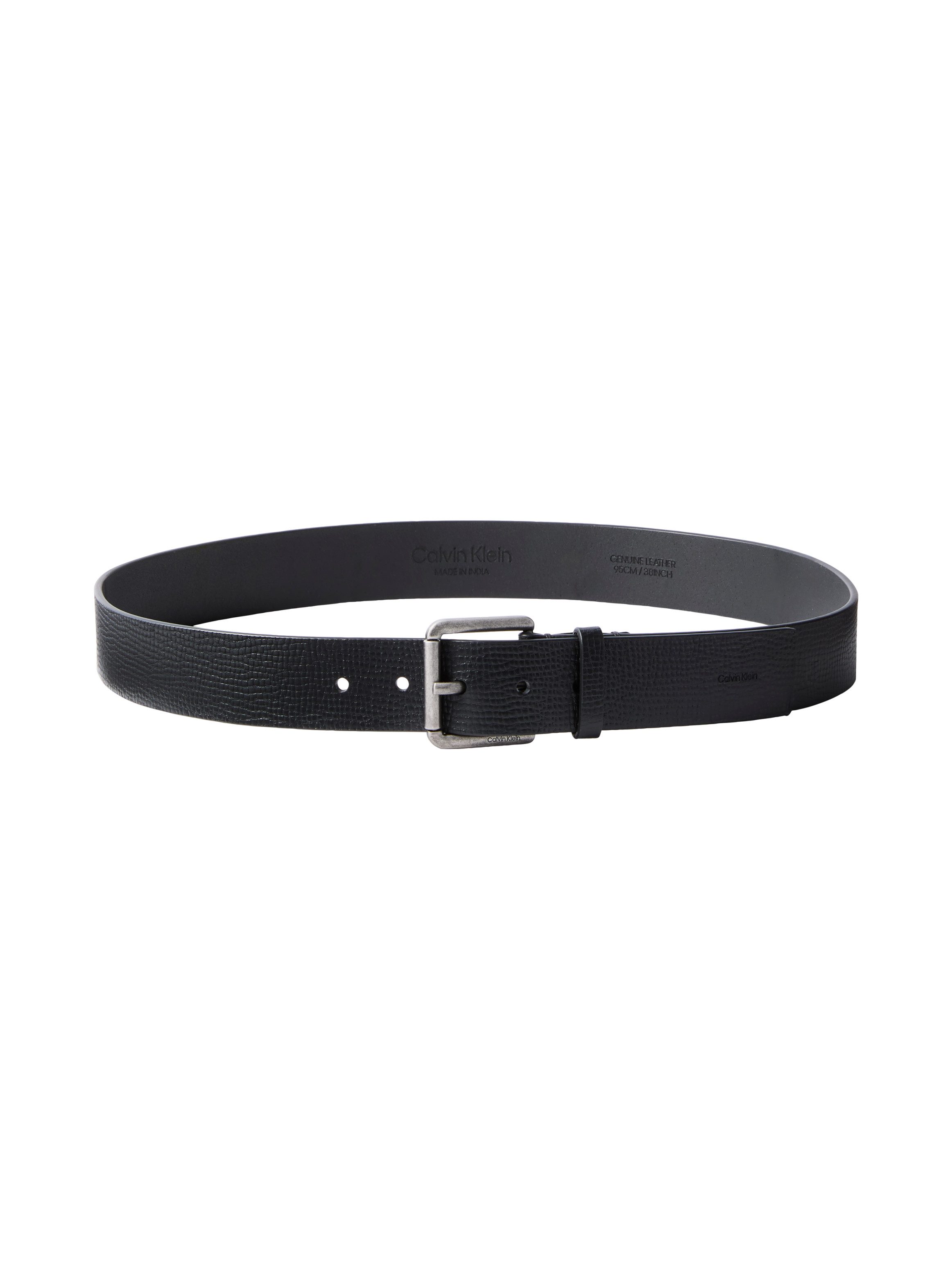 Calvin Klein Ledergürtel CASUAL ROLLER BUCKLE 40MM Regular fit und größenverstellbar