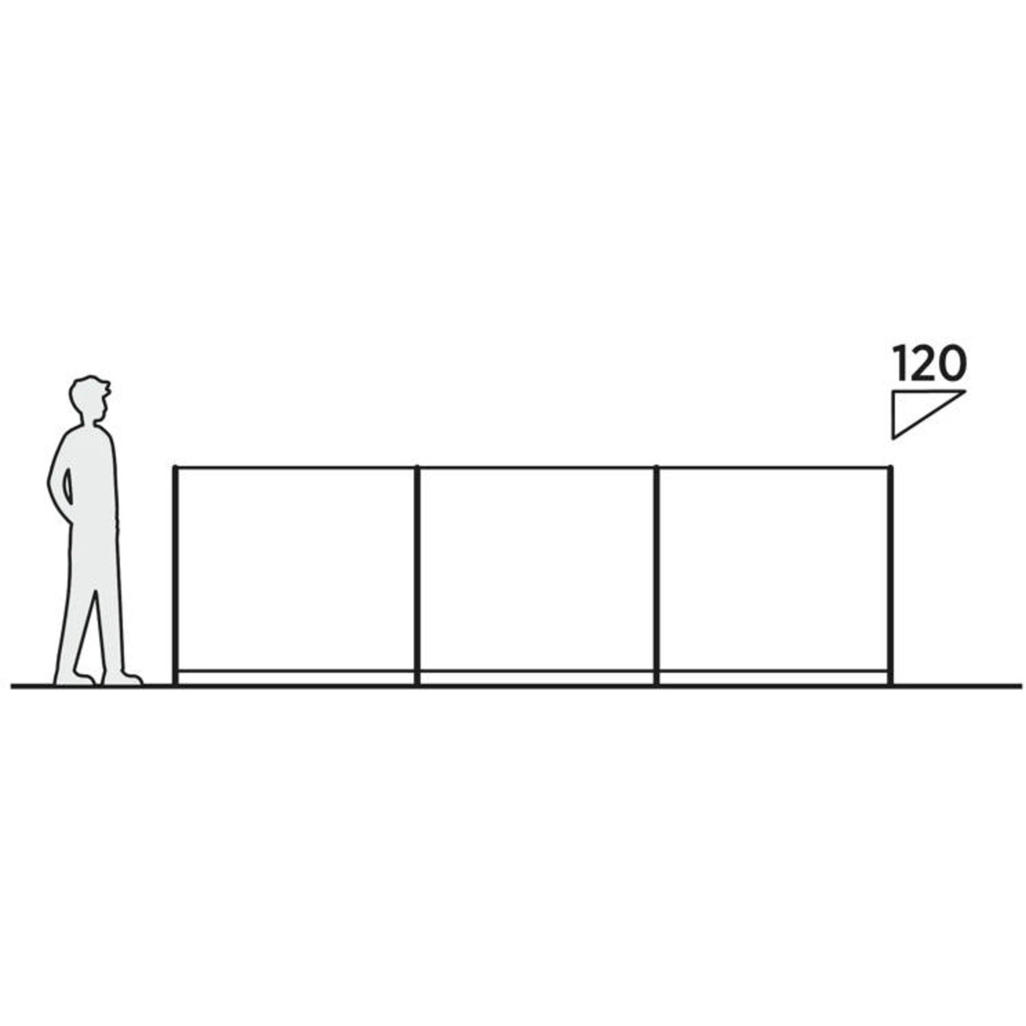 easy camp Kuppelzelt Easy Camp Huk Windscreen, Wind- und Sichtschutz