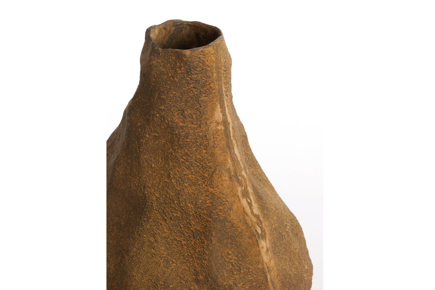 Light & Living Dekovase Dekovase Vase MARZOKU von Light & Living Blumenvase 25x27,5x33,5 Braun (1 St)