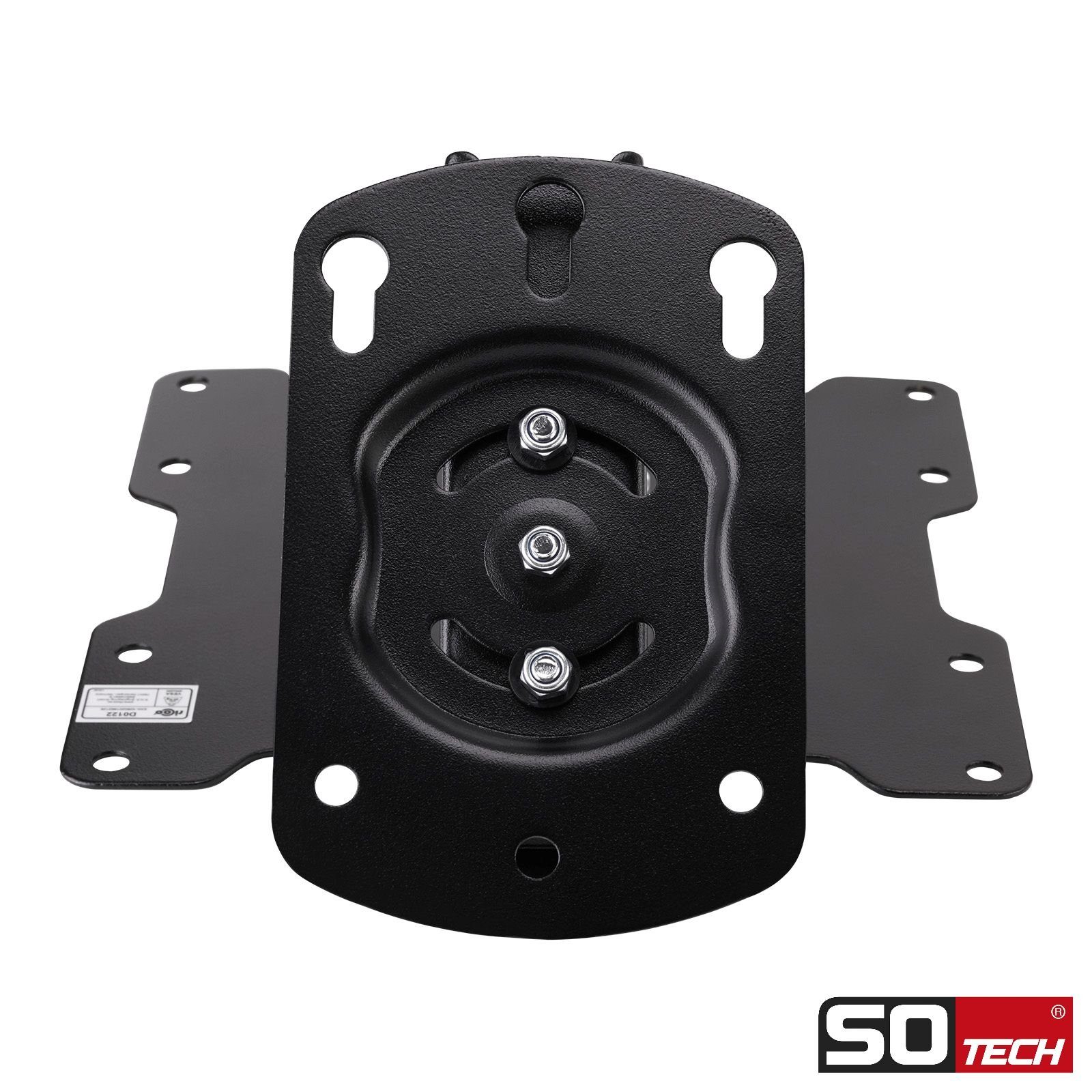 SO-TECH® TV-Deckenhalterung TV-Halterung klappbar drehbar höhenverstellbar neigbar, (für 17-37 Zoll, ideal für Dachschrägen, Wohnmobil) – Bild 4 von 5