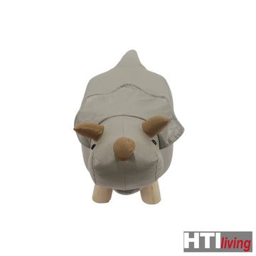 HTI-Living Kinderhocker Kinderhocker Enrik Dino Triceratops (Stück, 1 St., 1 Hocker), Tierhocker Sitzhocker