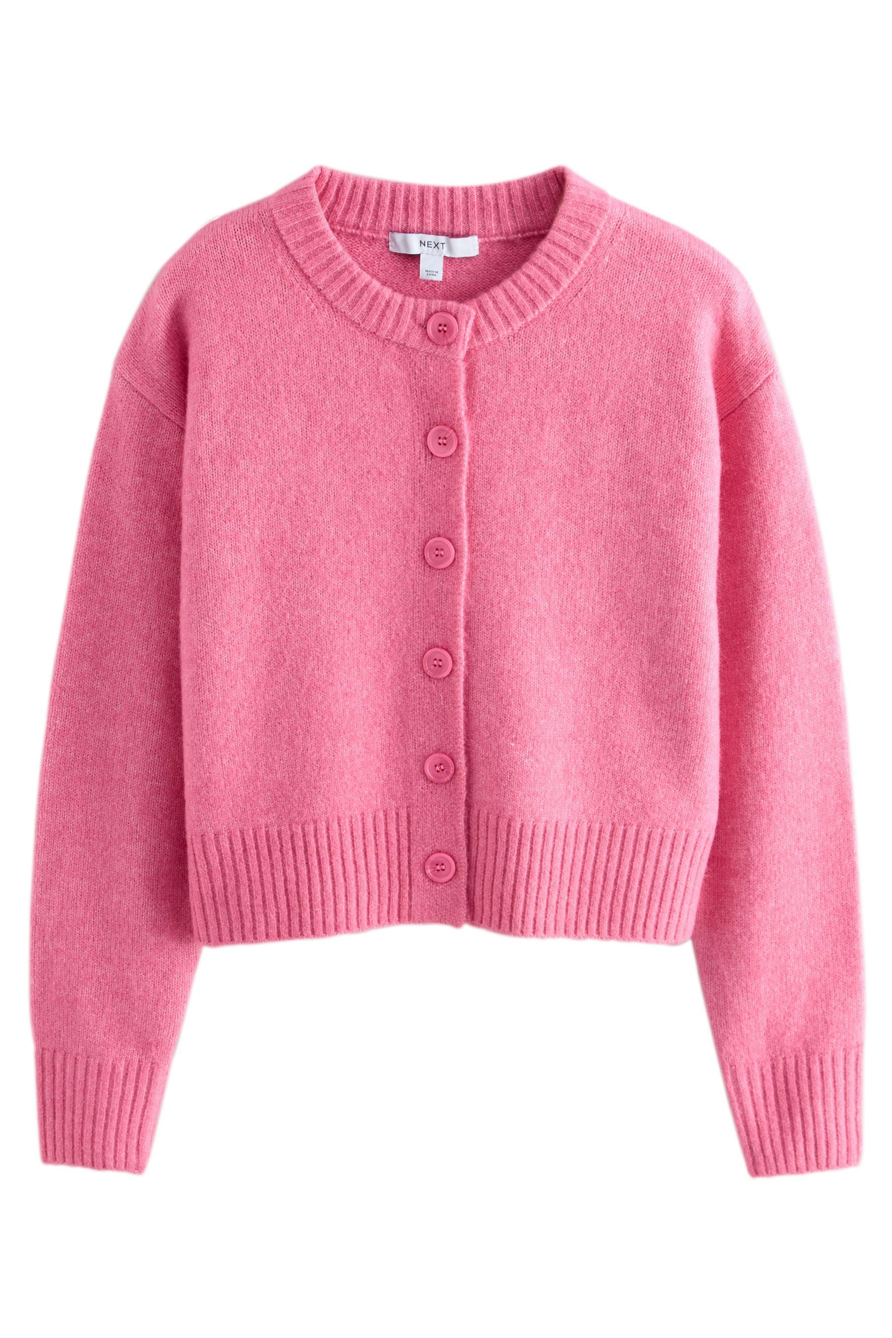 Next Strickjacke Strickjacke mit Rundhalsausschnitt (1-tlg) günstig online kaufen