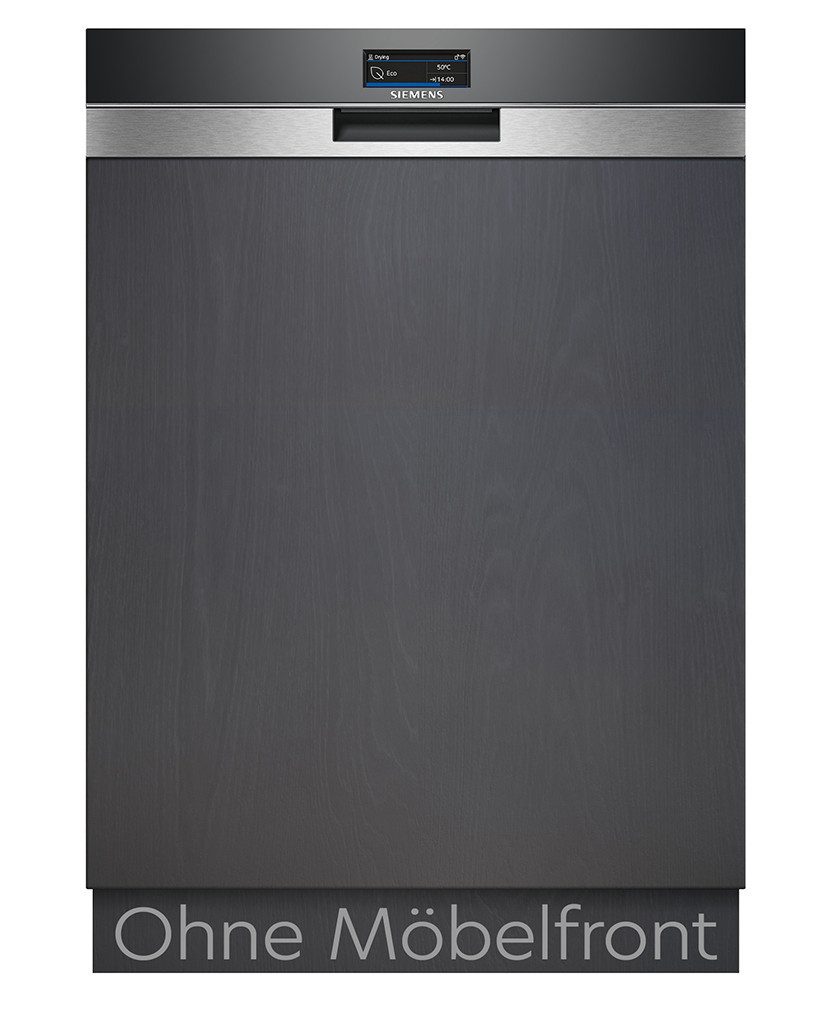 SIEMENS teilintegrierbarer Geschirrspüler iQ700 SN57TS00CE, 14 Maßgedecke, autoOpen dry (Eco Trocknung) mit Wärmetauscher